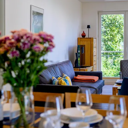 - Kamin, Meerblick, Sauna, Fitness - Haubentaucher Apartment *