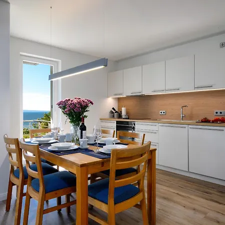 Apartment - Kamin, Meerblick, Sauna, Fitness - Haubentaucher Sassnitz