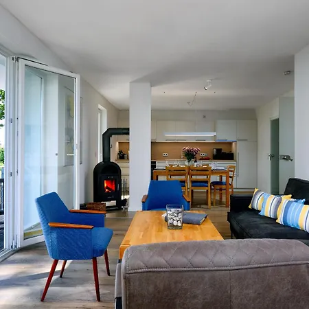 Apartment - Kamin, Meerblick, Sauna, Fitness - Haubentaucher