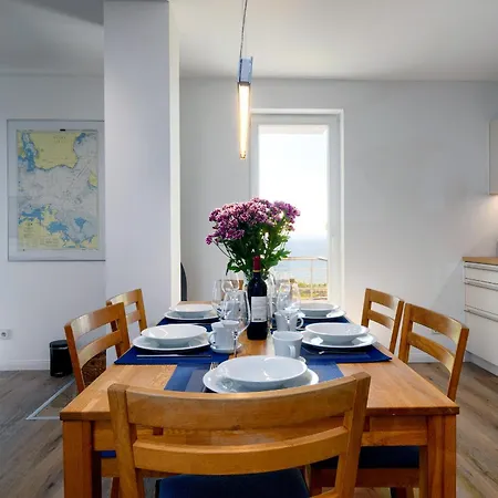 Apartment - Kamin, Meerblick, Sauna, Fitness - Haubentaucher Sassnitz